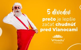 Začnite chudnúť ešte pred Vianocami. Týchto 5 dôvodov vás možno presvedčí.